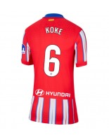 Atletico Madrid Koke #6 Hjemmedrakt Dame 2024-25 Korte ermer